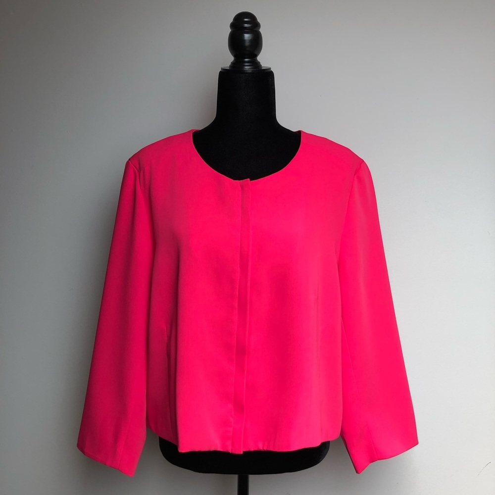 Chaus Spring Romance Zip Blazer - Picture 4 of 7